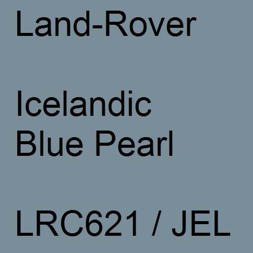 Land-Rover, Icelandic Blue Pearl, LRC621 / JEL.